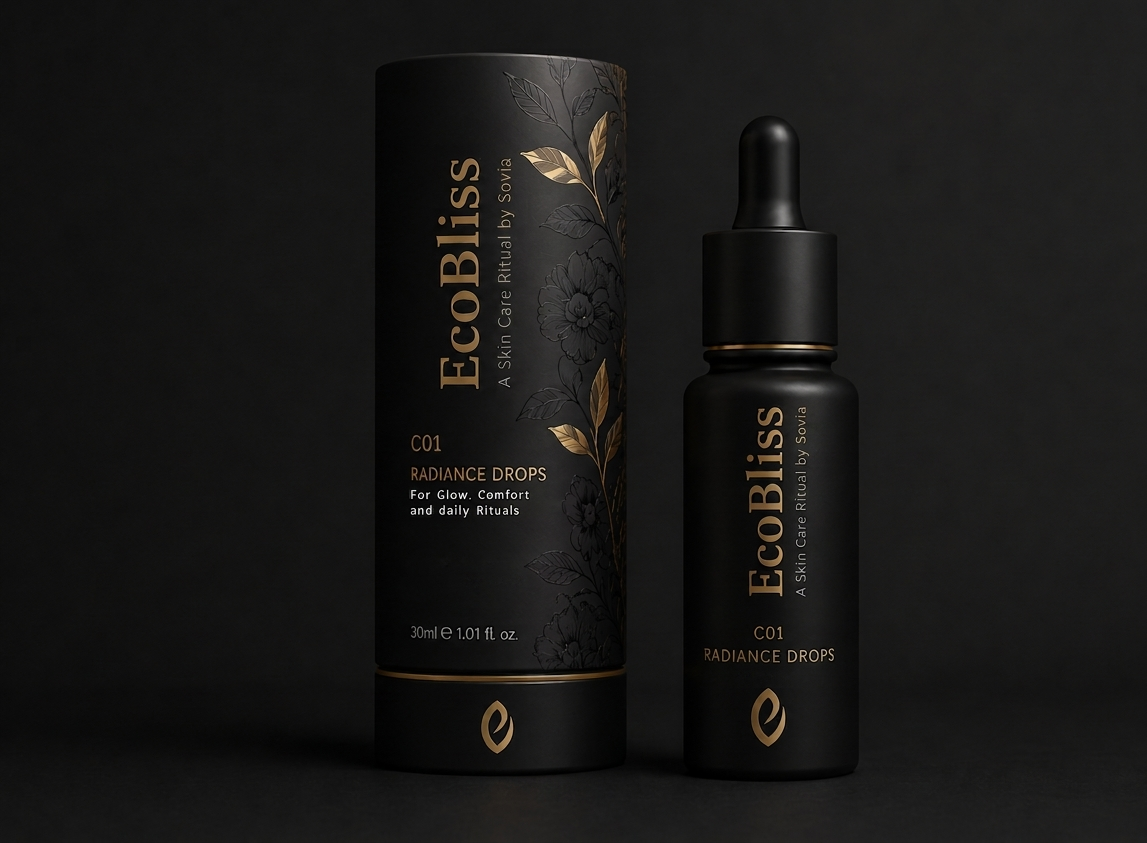 C01 Radiance Drops — Barrier Repair Face Oil by Ecobliss